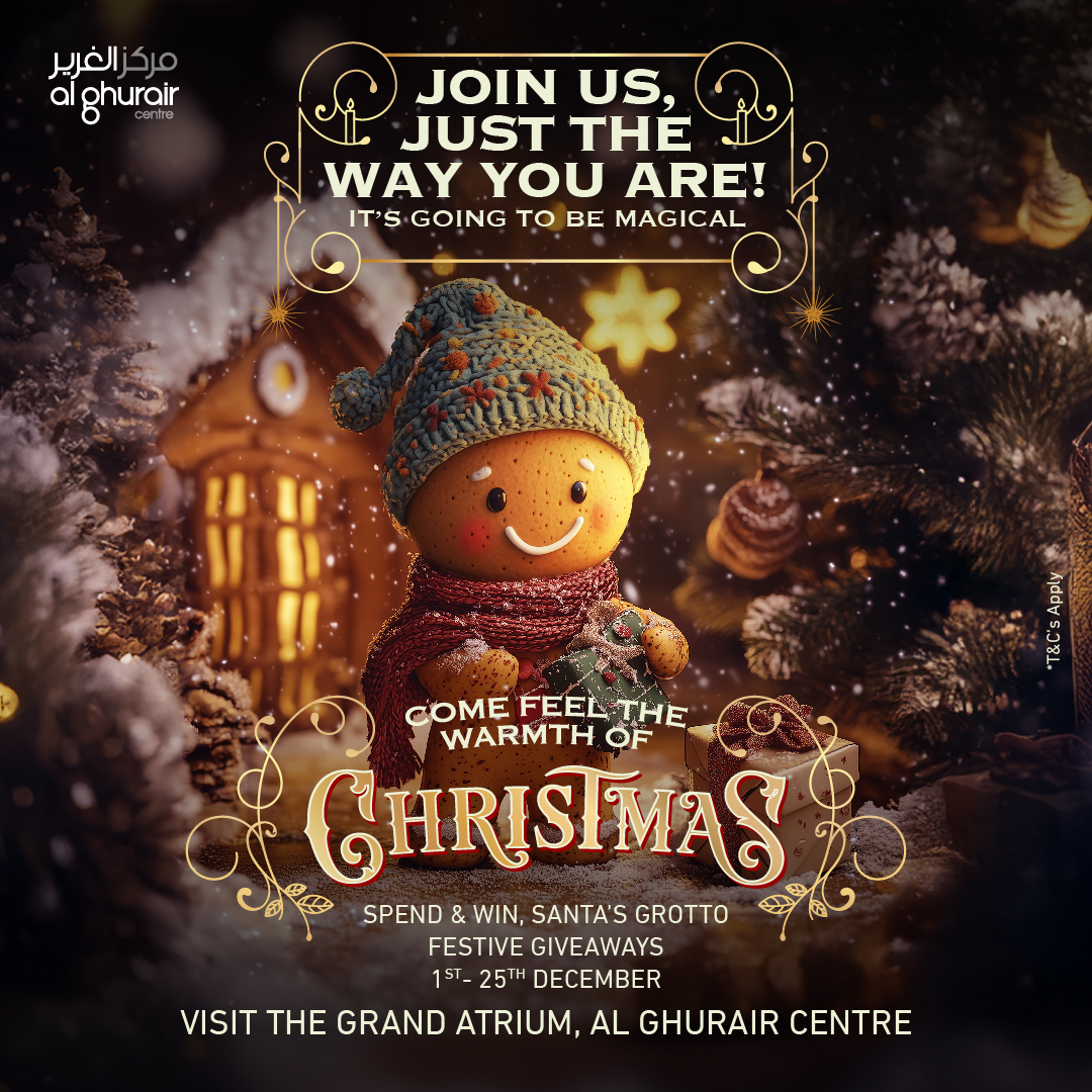 Come Feel the Warmth of Christmas at Al Ghurair Centre